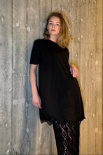 Load image into Gallery viewer, T-shirt dress with lace