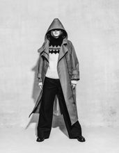 Load image into Gallery viewer, Rain coat light grey