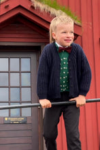 Load image into Gallery viewer, Rib knit cardigan Navy blue