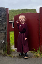 Load image into Gallery viewer, Rib knit jumper Dark red