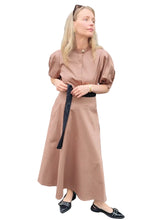 Load image into Gallery viewer, Brown cotton skirt