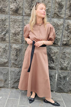 Load image into Gallery viewer, Brown cotton skirt