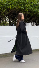 Load image into Gallery viewer, Denim trench coat