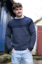 Load image into Gallery viewer, Patterned jumper blue