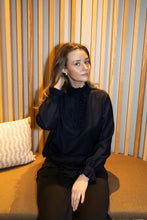 Load image into Gallery viewer, Navy wool shirt