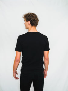 Organic cotton t-shirt in black