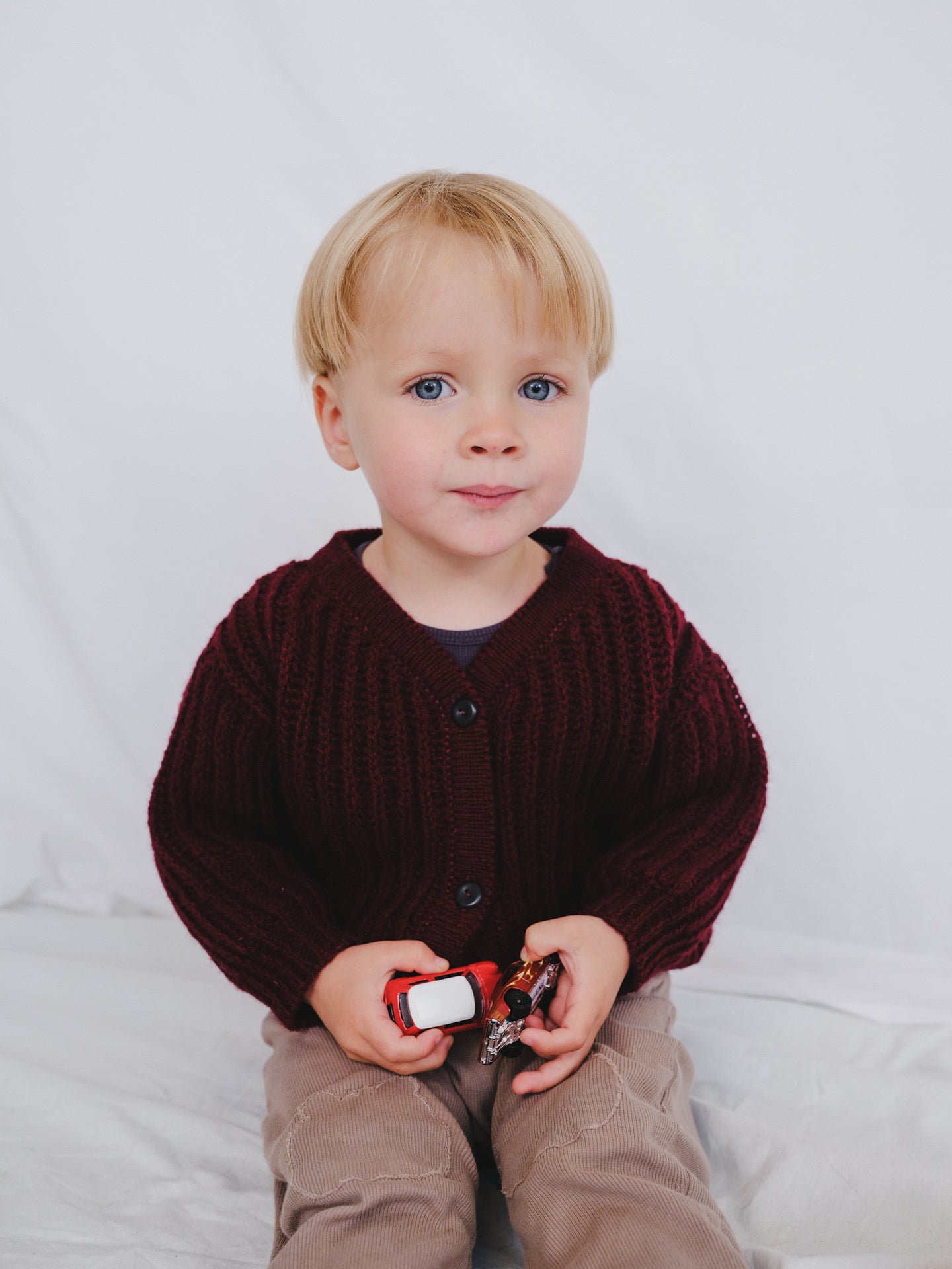 Rib knit jumper