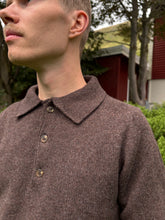 Load image into Gallery viewer, Polo sweater brown
