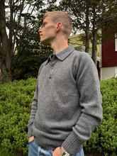 Load image into Gallery viewer, Polo sweater grey
