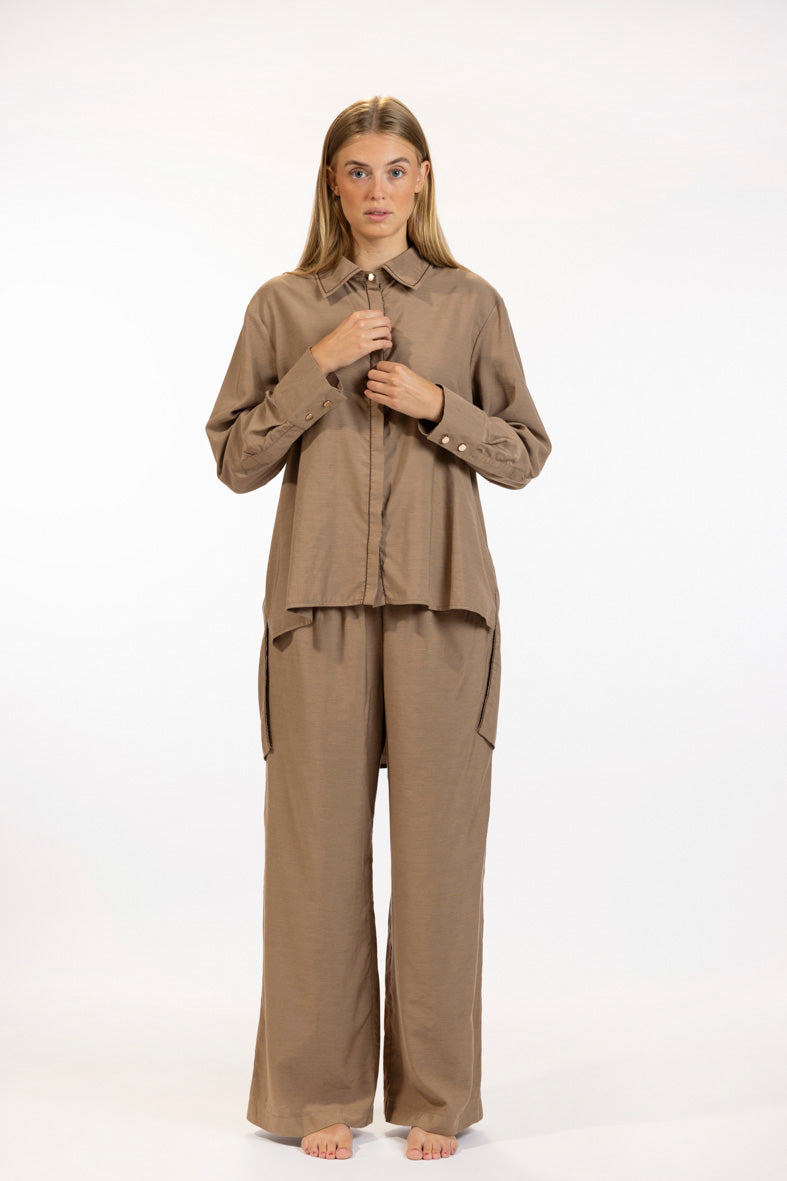 Light brown shirt