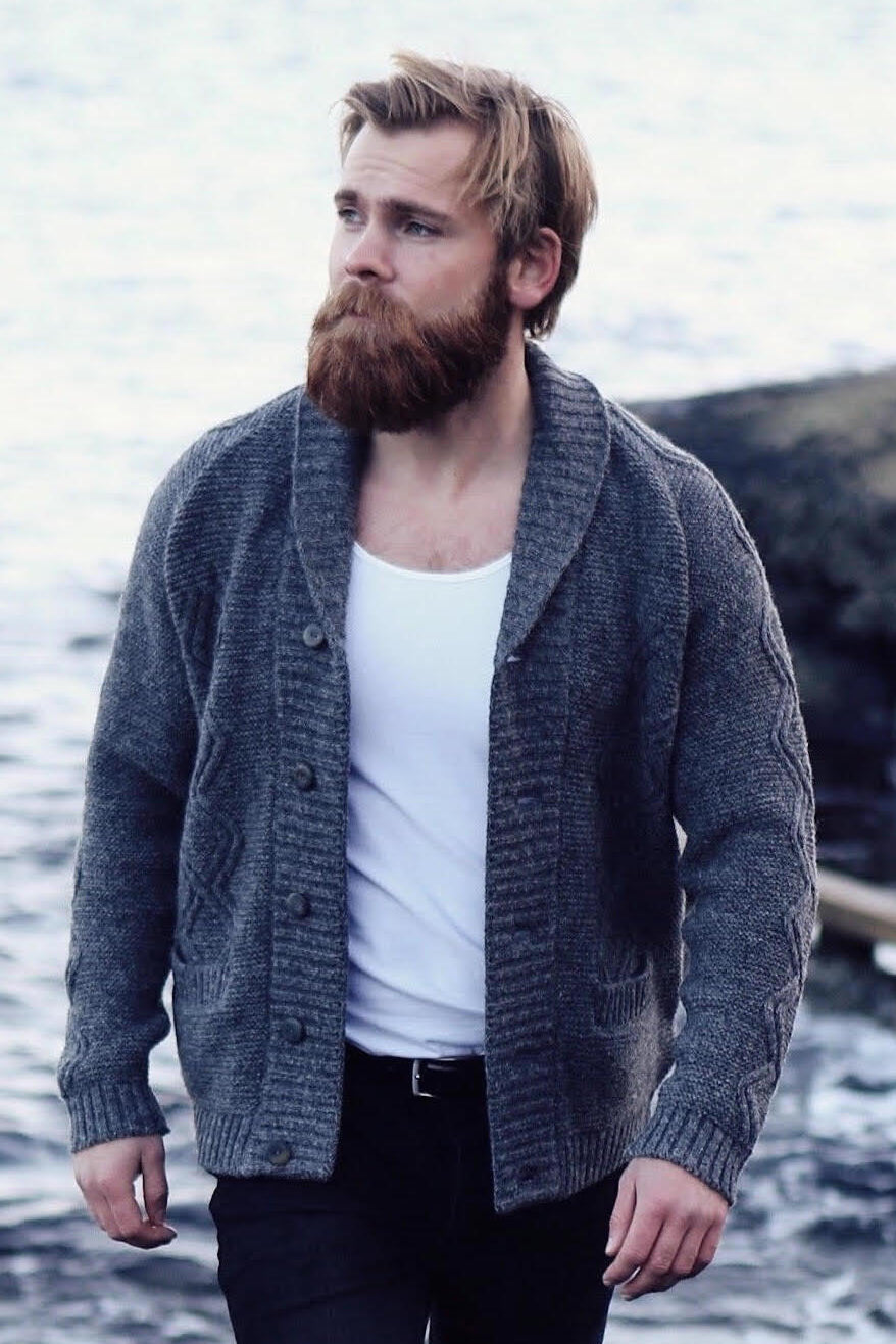 Diamond Cable Cardigan